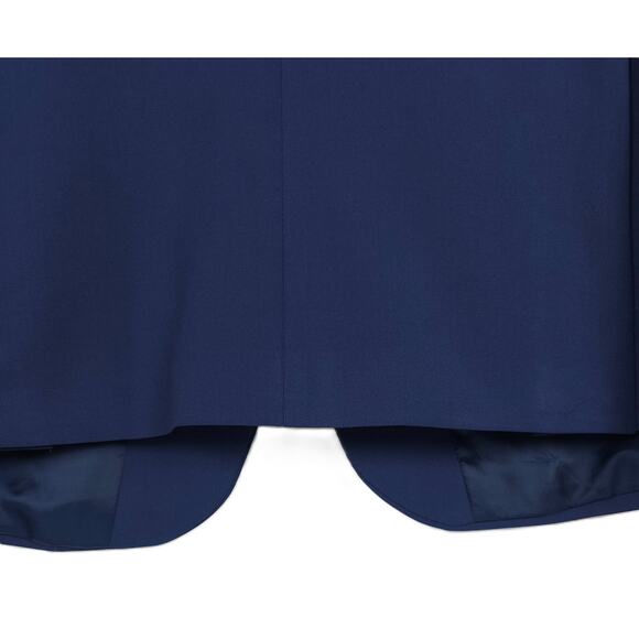 DKNY Men's Modern-Fit Stretch Suit Jacket Blue Solid 40L NWT - Picture 6 of 7